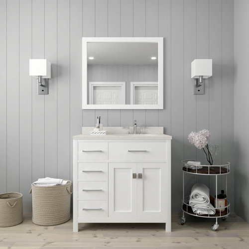 Winston Porter Slagelse 36'' Freestanding Single Bathroom Vanity with
